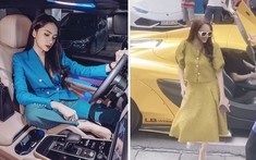 Những lần xuất hiện bên siêu xe của Hoa hậu Hương Giang gây sốt cộng đồng mạng