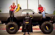 Big Batmobile - "Xe Dơi" phiên bản xe tải quái vật, chuyên phục vụ từ thiện vì trẻ em