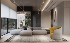 Làm ấm không gian hiện đại với ánh sáng nhẹ nhàng