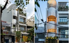 Nhà ống lệch tầng tận dụng tối đa nắng gió tự nhiên