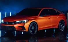 Honda Civic 2022 "hiện nguyên hình" với đèn hậu Audi và thiết kế như "tiểu Accord"