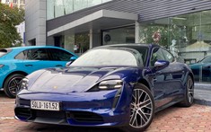 Porsche Taycan Turbo xuất hiện tại Hà Nội, sẵn sàng ra mắt vào tháng 12/2020