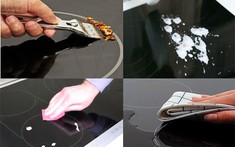 Cách làm sạch bề mặt bếp bằng kính đơn giản, tiết kiệm