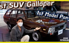Khám phá mẫu xe sedan và SUV đầu tiên của thương hiệu Hyundai: Pony và Galloper