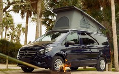 Mercedes Metris Getaway - Chiếc xe van cắm trại thân thiện với phần nóc mở tiện ích