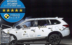 Mitsubishi Outlander lắp ráp tại Việt Nam vừa đạt độ an toàn 5 sao của ASEAN NCAP