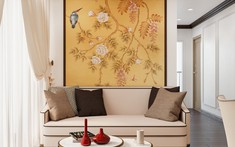Đẹp tinh tế căn hộ phong cách Indochine của CEO thời trang