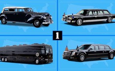 Nhìn lại mọi chiếc xe limo phục vụ Tổng thống Mỹ kể từ năm 1939 cho tới nay
