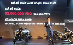 Xe ga thể thao Yamaha NVX 155 2021 có khả năng kết nối smartphone chính thức trình làng
