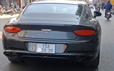 Bentley Continental GT V8 2020 đầu tiên về Việt Nam của doanh nhân Hải Phòng ra biển cặp "thần tài nhỏ"