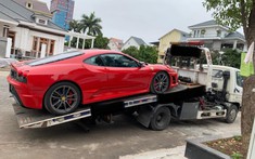 Video: Xe cứu hộ chở Ferrari 430 Scuderia của doanh nhân Hải Phòng về Hà Nội trước khi vào Sài thành