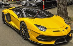 Lamborghini Aventador SVJ mui trần giới hạn 800 xe trên thế giới lần đầu xuất hiện trên đường phố Việt Nam