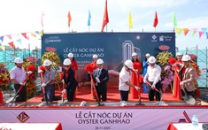 Cất nóc dự án căn hộ du lịch cao cấp Oyster Ganhhao