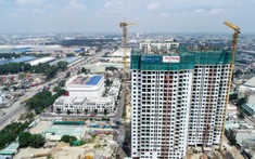Chuẩn bị cất nóc tòa tháp Charm Sapphire – Dự án Charm City Bình Dương