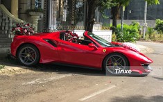 "Tóm gọn" siêu xe bí ẩn Ferrari 488 Pista Spider của Hoàng Kim Khánh