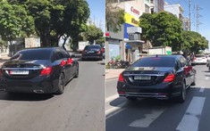 Choáng với video cặp xe sang và xe siêu sang mang biển "ngũ quý" làm xe hoa tại Sài thành