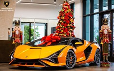 Siêu phẩm Lamborghini Sian đầu tiên đến Mỹ với bộ áo cực nổi, giá hơn 76 tỷ đồng