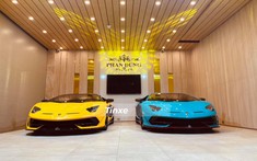 Ngắm cặp đôi siêu xe cực hiếm Lamborghini Aventador SVJ đầu tiên Việt Nam so tài "nhan sắc"