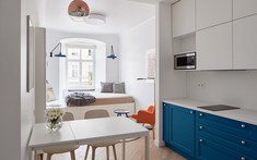 Tối ưu hóa không gian trong căn hộ studio 27m2
