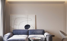 Sắc xám - đen - nâu nhạt kết hợp hoàn hảo trong căn hộ 60m2