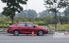 Thử nghiệm Honda City 2020 với những bài test Gymkhana