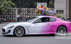 Maserati GranTurismo MC Sportline biển "tứ quý" tại Hà Nội đổi màu áo