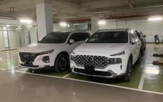 Hyundai Santa Fe 2021 bất ngờ xuất hiện tại Việt Nam, chi tiết la-zăng gây tranh cãi