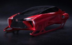 Lexus HX Sleigh Concept - Xe trượt tuyết sang trọng, lắp động cơ phản lực, "cốp không đáy" cho Ông già Noel