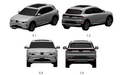 Crossover cỡ C của VinFast lần đầu lộ thiết kế chi tiết, cả bản chạy xăng lẫn điện