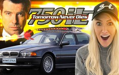 Khám phá chiếc BMW 750iL đặc biệt của James Bond trong phim "Tomorrow Never Dies”