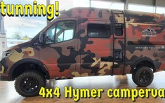 Mercedes Grand Canyon RSX - Chiếc xe van cắm trại cực tiện nghi với ngoại thất ngụy trang độc đáo