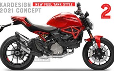 Thất vọng về Ducati Monster 2021, nhà thiết kế tự tạo cho mình một chiếc Monster "chuẩn mực" hơn