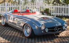 Mất 4 tháng để phục chế và độ nên chiếc Mercedes-Benz 300 SL 1954 cực độc này