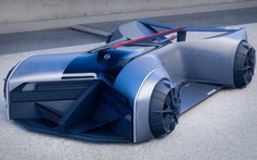 Nissan GT-R (X) 2050 - Mẫu concept siêu xe mà phải "nằm áp bụng mới lái được"