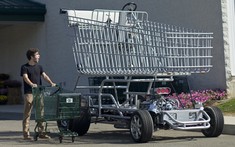 Shopper Chopper - Chiếc xe đẩy hàng khổng lồ lắp động cơ V8, mạnh 340 mã lực kỳ quái nhất trên đời
