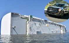 SUV cỡ lớn Kia Telluride có thể là một phần nguyên nhân khiến tàu chở 4.300 chiếc ô tô bị lật trên biển
