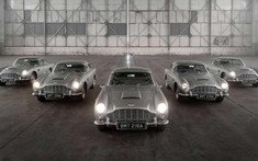 5 chiếc Aston Martin DB5 Goldfinger Continuation đầu tiên đồng loạt "nổ súng" ấn tượng