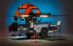 TRD Sport Trailer - Xe moóc cắm trại tiện lợi, chế tạo bằng phần thùng xe của Toyota Tacoma