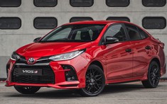 Toyota Vios phiên bản thể thao GR-S chính thức ra mắt với vành 17 inch, hộp số CVT giả lập 10 cấp số