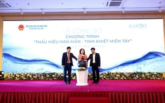 Tặng 50 triệu lít nước tinh khiết cho học sinh miền Tây mùa hạn mặn