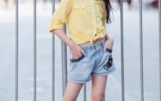 Mẫu nhí Thảo Anh xuất hiện đầy ấn tượng trong show thời trang xuân hè Hi Spring 2021