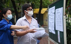 Chiều nay (6/7), thí sinh trên cả nước làm thủ tục dự thi tốt nghiệp THPT đợt 1