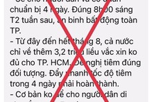 Thông tin “không cho người dân di chuyển trong 7 ngày” là giả mạo