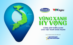 Vinamilk tiếp tục lan toả thông điệp “Bạn khoẻ mạnh, Việt Nam khoẻ mạnh” với dự án “Vùng xanh hi vọng”