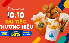 ShopeeFood khởi động sự kiện 10.10 - Đại Tiệc Thương Hiệu,  tăng cường hỗ trợ Đối tác và Người dùng