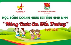 Doanh Nhân trẻ Ninh Bình Nâng bước em đến trường