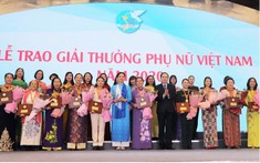 Lễ trao Giải thưởng Phụ nữ Việt Nam và Cuộc thi Phụ nữ khởi nghiệp năm 2021