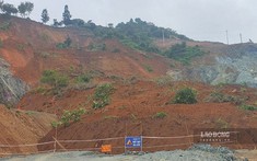 Khẩn trương khắc phục sạt lở khu vực thi công hố móng Nhà máy thủy điện Hòa Bình mở rộng