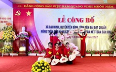 Yên Bình hoàn thành Lễ công bố 7 xã đạt chuẩn nông thôn mới và nông thôn mớinâng cao