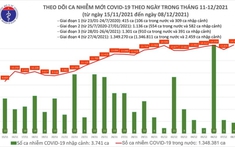 Ngày 8/12, Việt Nam có thêm 14.599 ca mắc COVID-19, 24.737 người khỏi bệnh